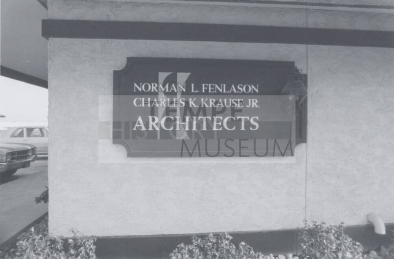 Fenlason & Kranse, Jr. Architects - 700 East Baseline Road, Tempe, Arizona