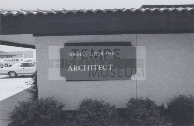 Norman L. Fenlason, Architect - 700 East Baseline Road, Tempe, Arizona