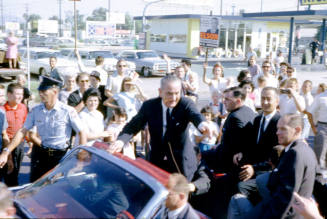 President Lyndon B. Johnson Campaign Parade