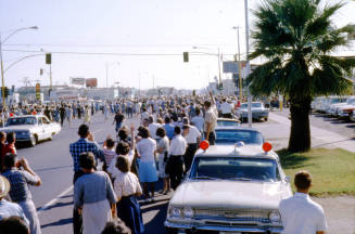 President Lyndon B. Johnson Campaign Parade