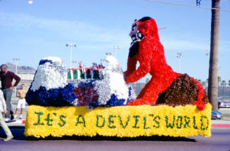ASU Homecoming Parade Floats