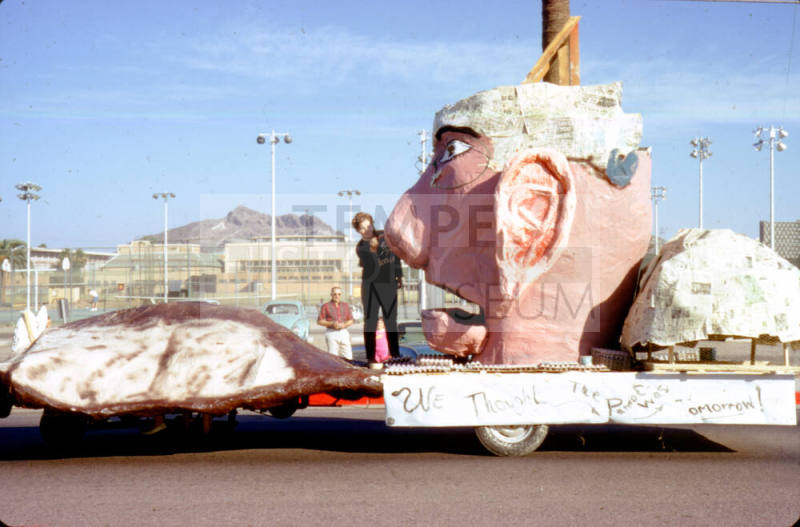 ASU Homecoming Parade Floats