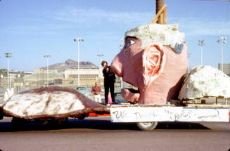 ASU Homecoming Parade Floats