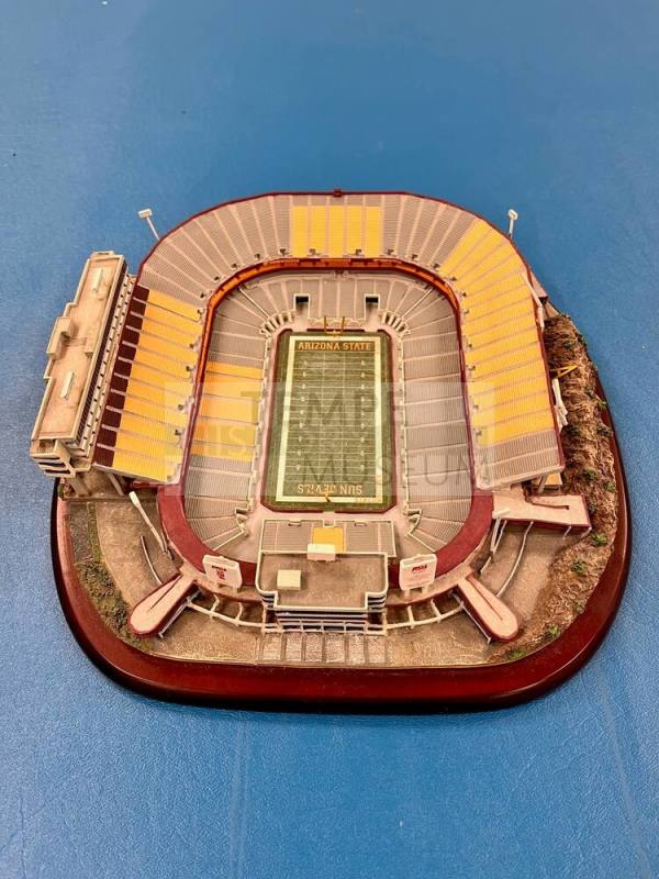 Model of Sun Devil Stadium