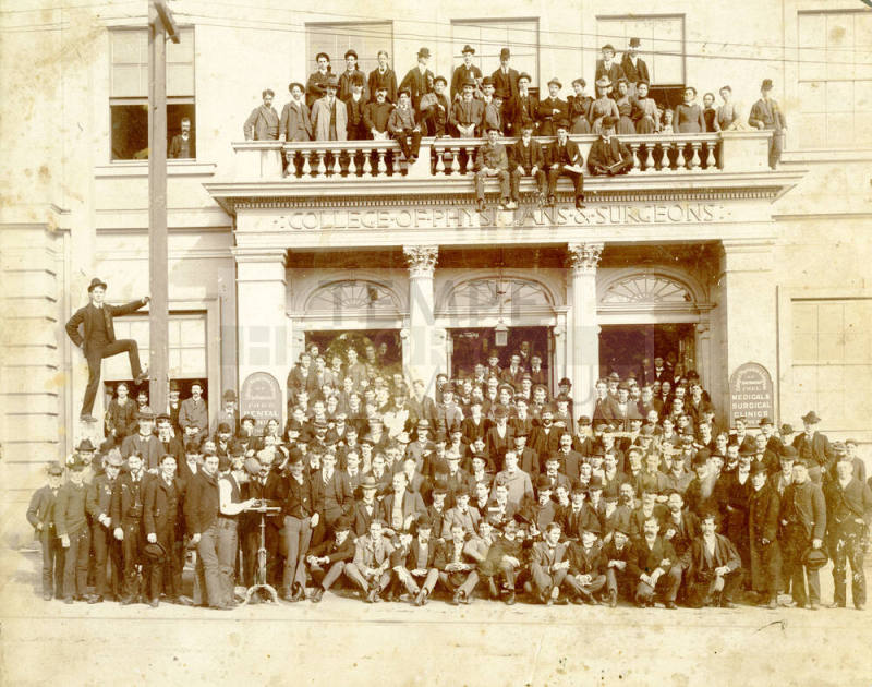 The New York Eclectic College Graduation Photo with Dr. Fenn J Hart