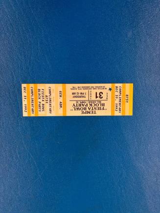 Tempe Fiesta Bowl Block Party Ticket