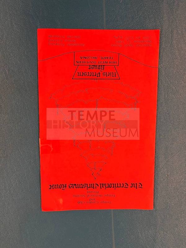 The Territorial Christmas House Booklet