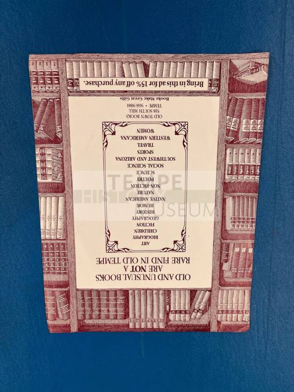 Old Town Books Advertisement