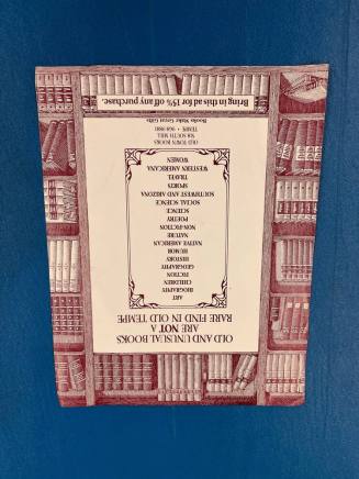 Old Town Books Advertisement