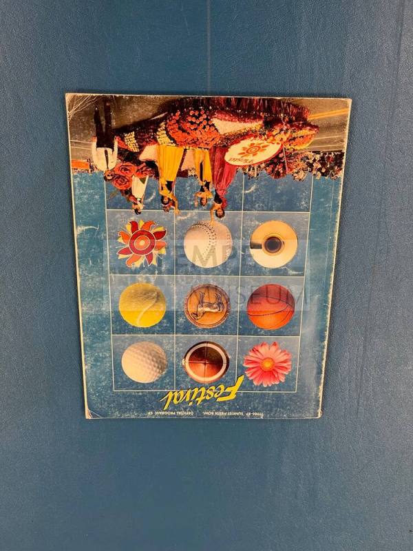 Sunkist Fiesta Bowl Program