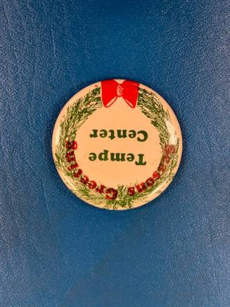 Tempe Center Christmas Button