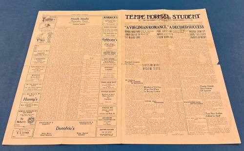 Tempe Normal Student Newspaper Volume 15, Number 10