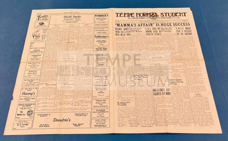 Tempe Normal Student Newspaper Volume 15, Number 5
