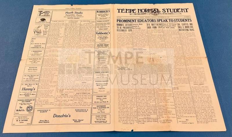 Tempe Normal Student Newspaper Volume 15, Number 4
