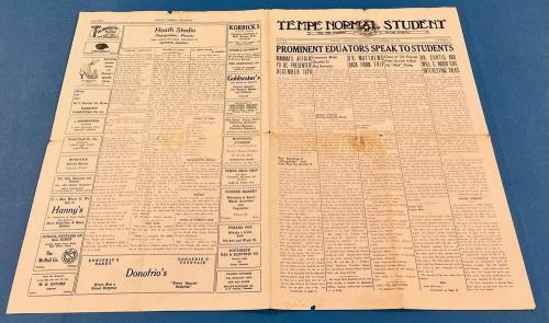 Tempe Normal Student Newspaper Volume 15, Number 4