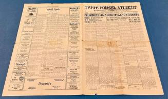 Tempe Normal Student Newspaper Volume 15, Number 4