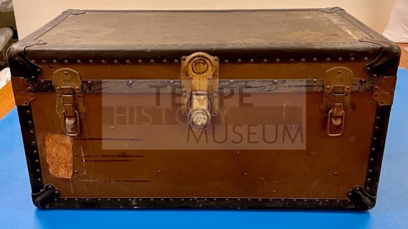 Carl Hayden  Large Travel Trunk