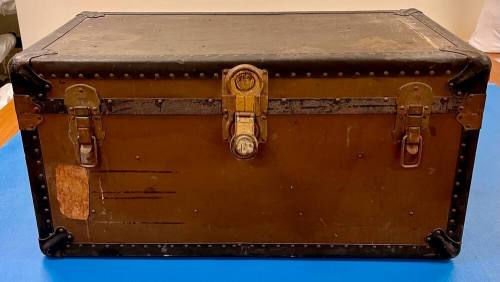 Carl Hayden  Large Travel Trunk