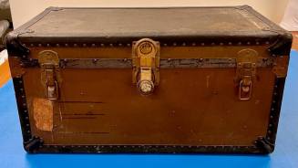 Carl Hayden  Large Travel Trunk