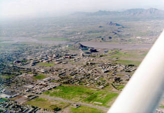 1978 Flood Aerial Photo of East Tempe from a Cessna 150