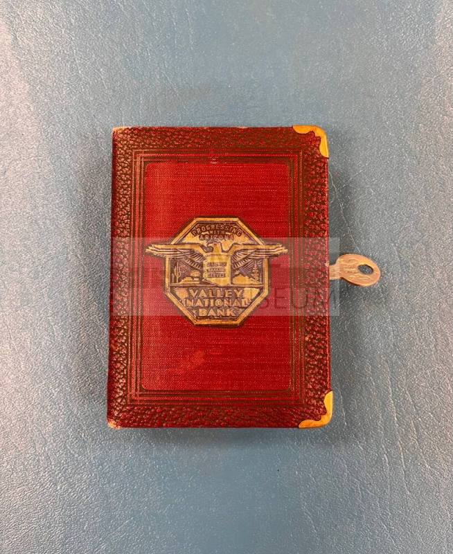 Valley National Bank Designed Complimentary Coin Book Bank