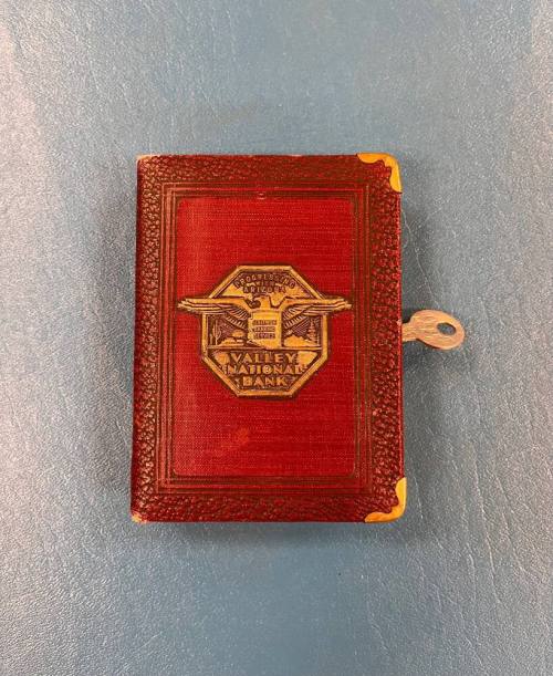 Valley National Bank Designed Complimentary Coin Book Bank