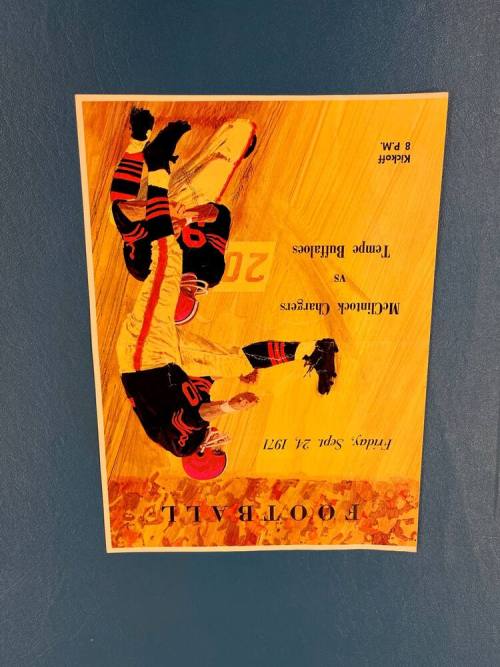 McClintock High vs Tempe High Football Game Program