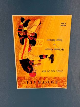 McClintock High vs Tempe High Football Game Program