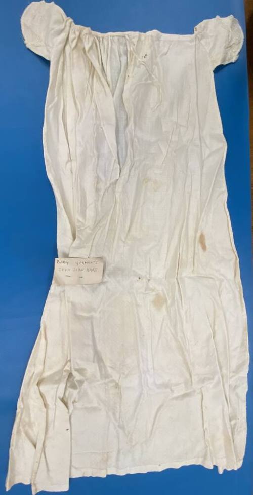 Baby gown of Tempe's first mayor Dr. Fenn J Hart