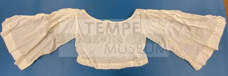 Baby blouse of Tempe's first mayor Dr. Fenn J Hart