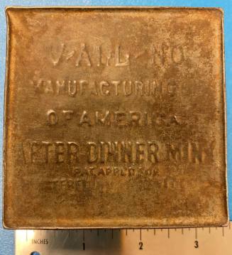 Container With Lid, after dinner mints