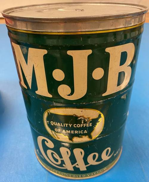 MJB Coffee Can
