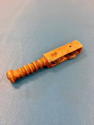 Wooden Ceremonial Rattle