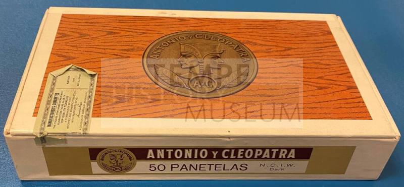 "Antonio Y Cleopatra" cigar box