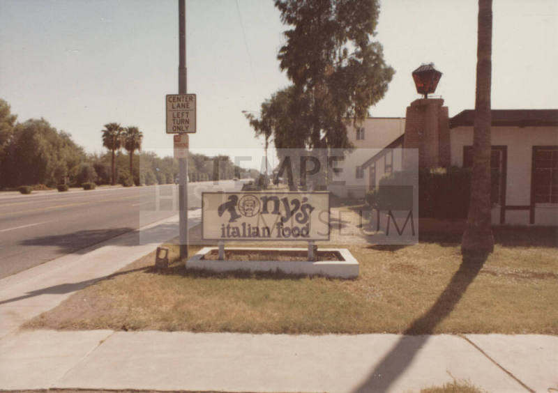 Tony's Italian Food - 107 East Broadway Road, Tempe, Arizona