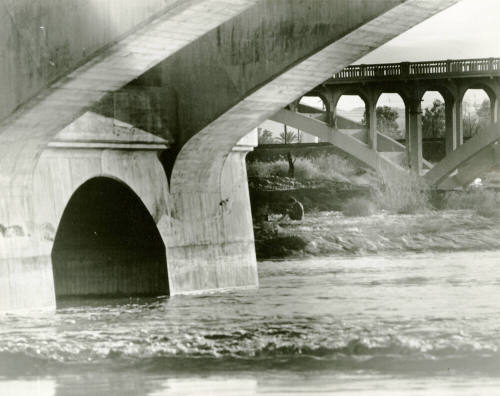 Photographic Print-8 x 10 View of the Salt River and the Bridge Spans