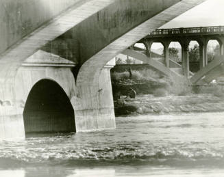 Photographic Print-8 x 10 View of the Salt River and the Bridge Spans