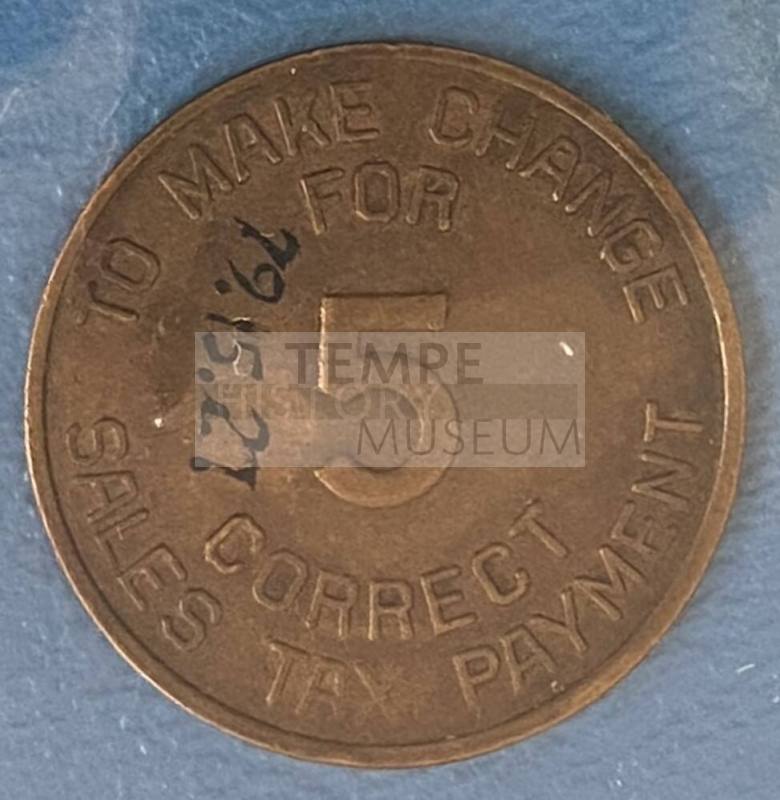 Arizona State Tax Commission token