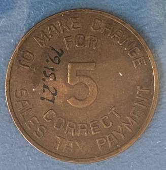 Arizona State Tax Commission token
