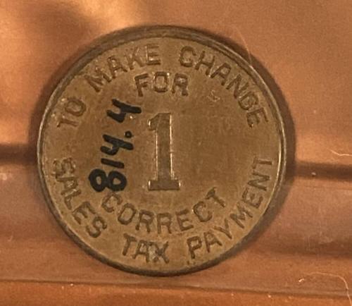 Arizona State Tax Commission token