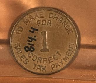 Arizona State Tax Commission token