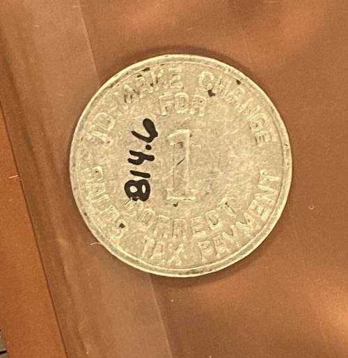 Arizona State Tax Commission token