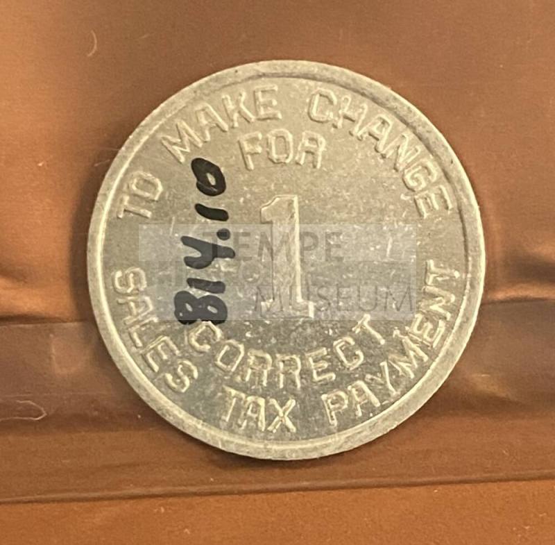 Arizona State Tax Commission token