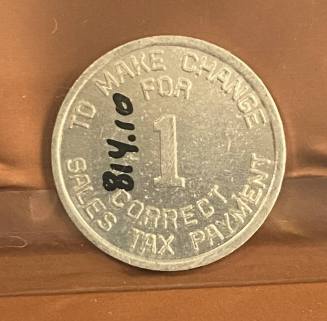 Arizona State Tax Commission token