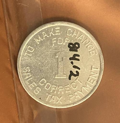 Arizona State Tax Commission token