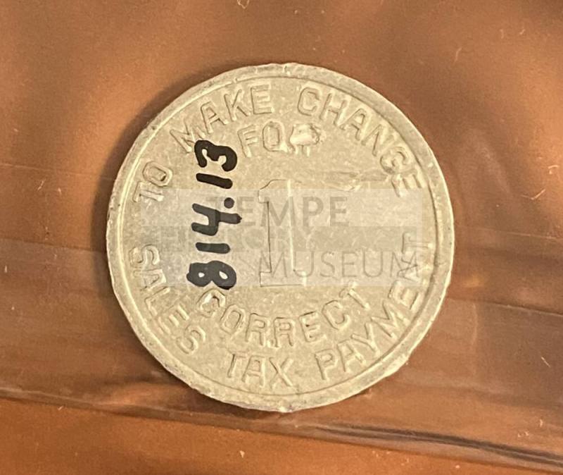 Arizona State Tax Commission token