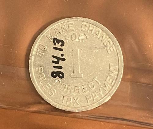 Arizona State Tax Commission token