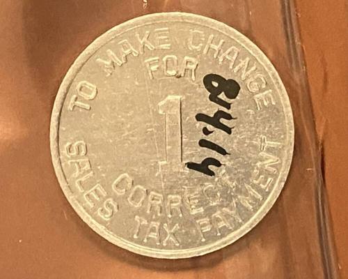 Arizona State Tax Commission token