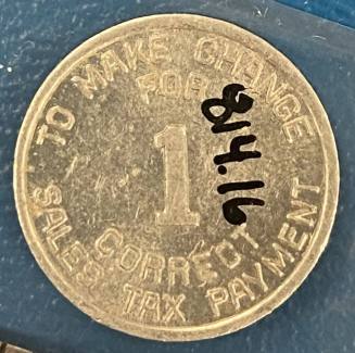 Arizona State Tax Commission token