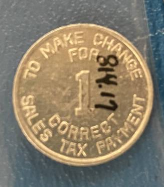 Arizona State Tax Commission token